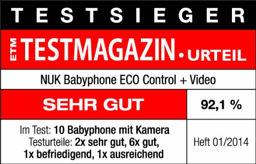 Nuk Babyphone Eco Control+ Video